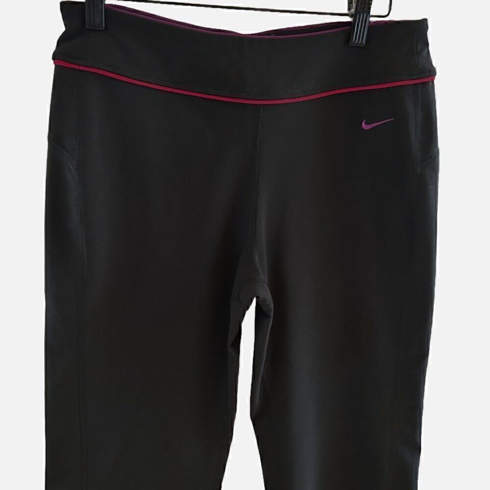 Nike Crop 23" Dry Fit Leggings Size M/8/10 in Black